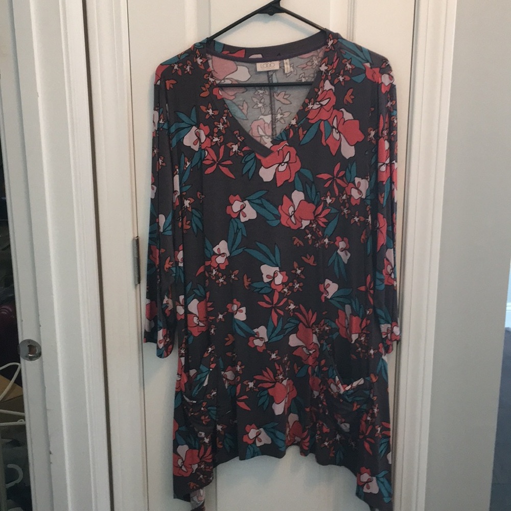 LOGO l/s tunic